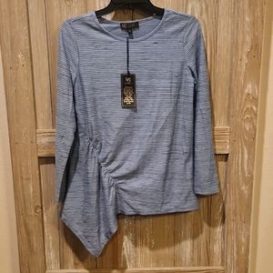 DG2 by Diane Gilman Asymmetrical Top